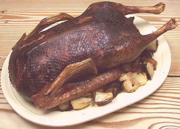 Goose Roasted