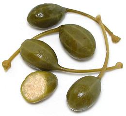 Pickled Caper Fruit