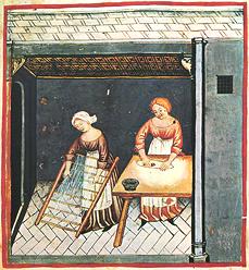 Medieval Pasta Making