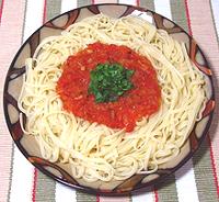 Pasta with Sauce