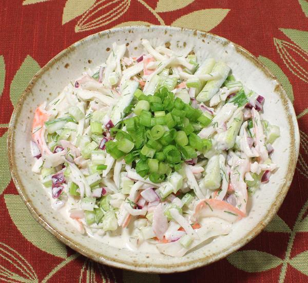 Dish of Crab Salad