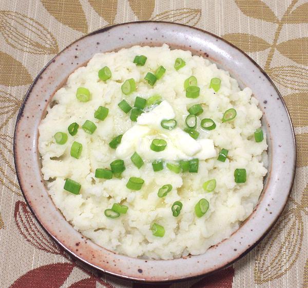 Dish of Mashed Potatoes