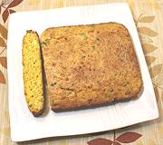 Platter with Southwest Cornbread