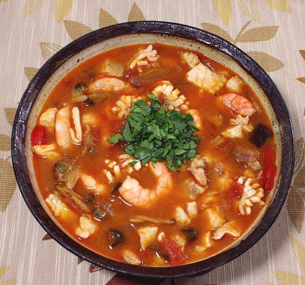 Bowl of Fish & Shellfish Stew