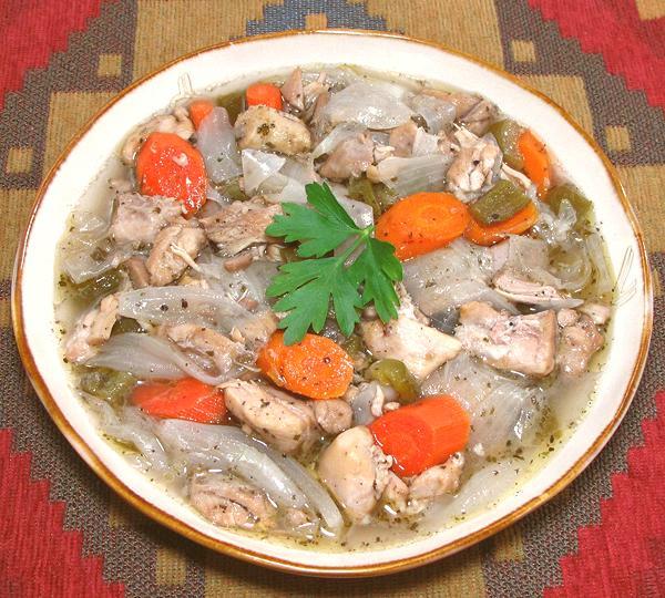 Dish of Chicken in Escabeche