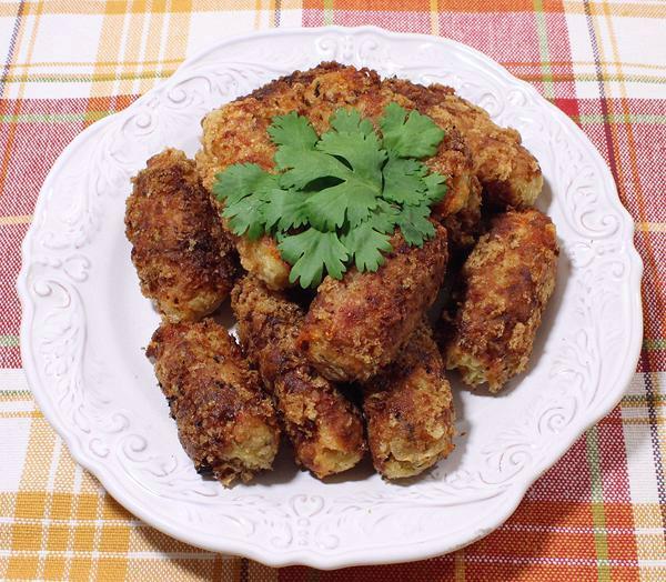 Dish of Glamorgan Sausages