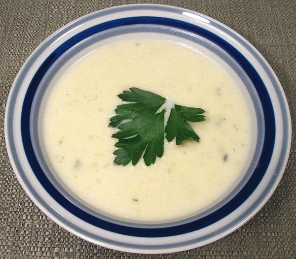 Bowl of Potato Leek Soup