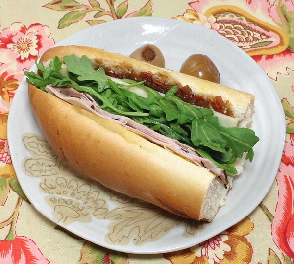 Baguette Plowman's Sandwich