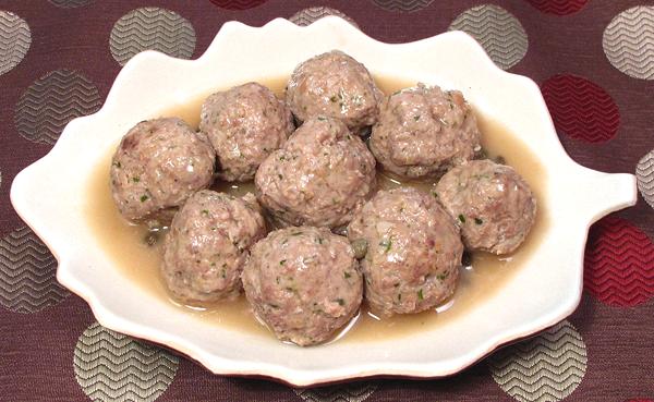 Dish of Prussian Meat Dumplings