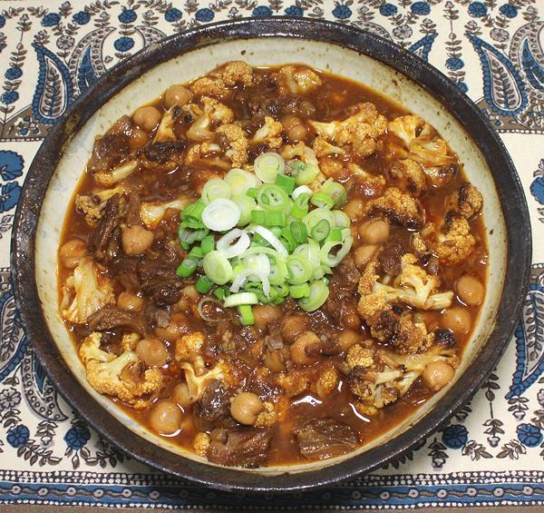 Dish of Beef & Cauliflower Stew