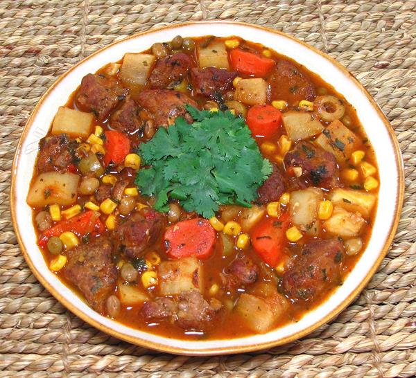 Bowl of Pork & Potato Stew