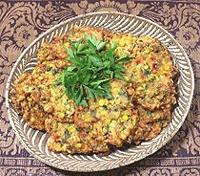 Dish 0f Corn & Shrimp Fritters