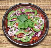 Dish of Ampalaya Salad