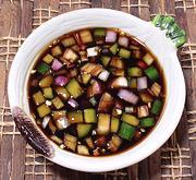 Small Bowl of Soy Vinegar Diping Sauce