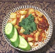 Bowl of Indonesian Fish Stew