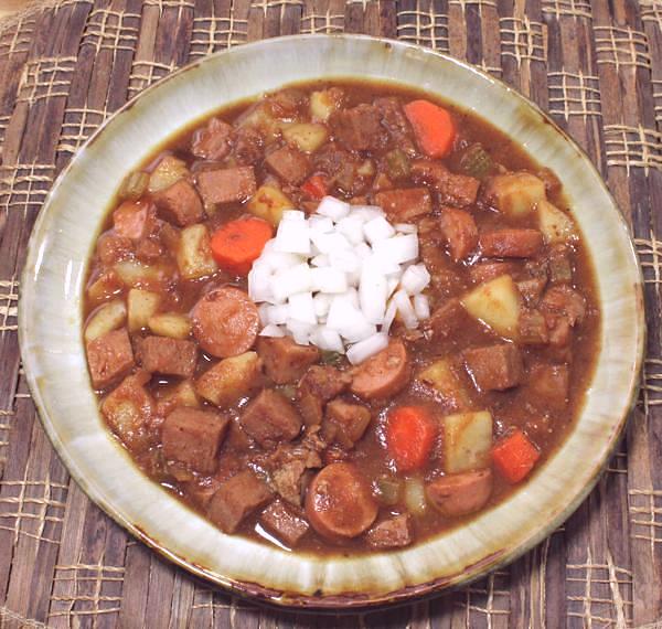 Dish of Philippine Menudo