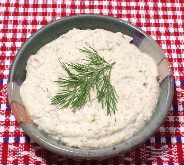 Small Dish of Smoked Salmon Spread